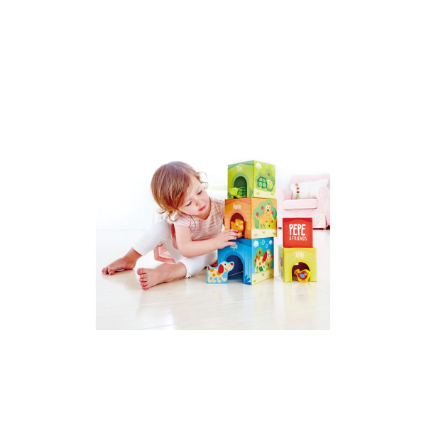 Hape - Stapeltoren Pepe & friends