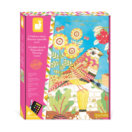 Janod Atelier – Gouden plaatje De Tuin verven