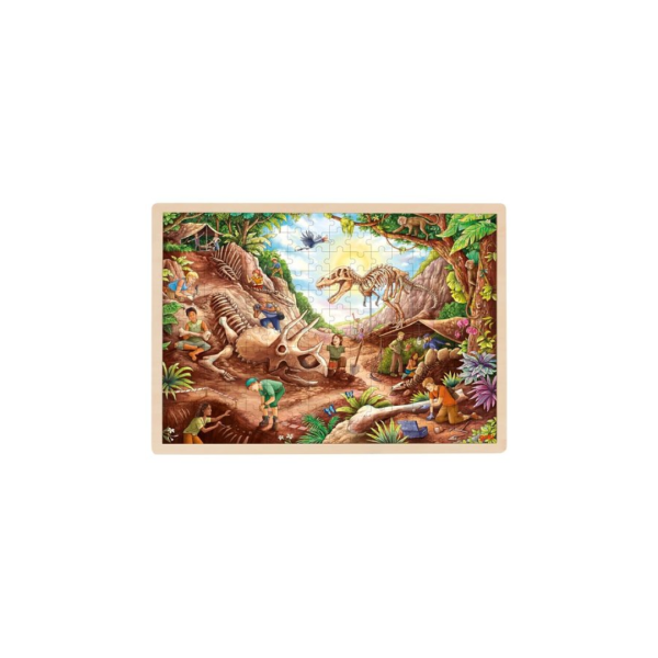 Goki -  Puzzel opgraving van dinosaurussen