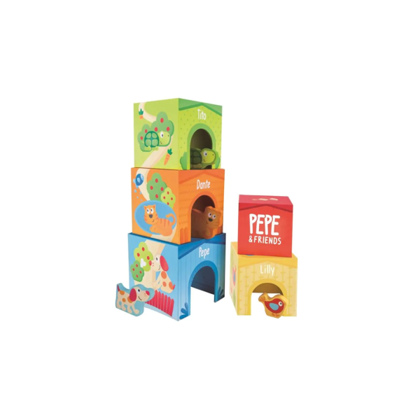 Hape - Stapeltoren Pepe & friends