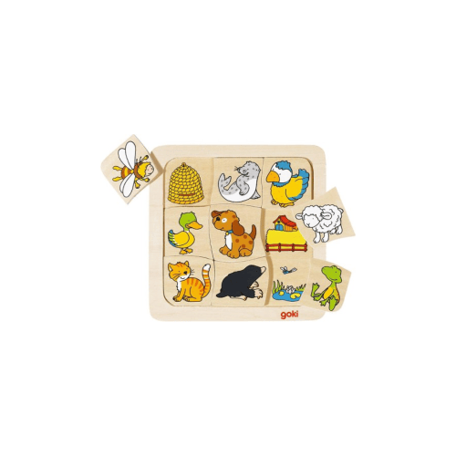 2 Goki - Puzzel Wie woont daar?
