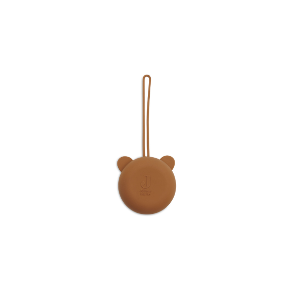 263.png Jollein - Siliconen speenhouder Caramel
