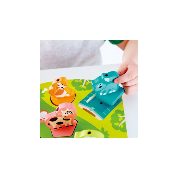 Hape - Boerderijgeluiden puzzel