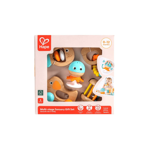 Hape - Multi-stage sensory cadeauset