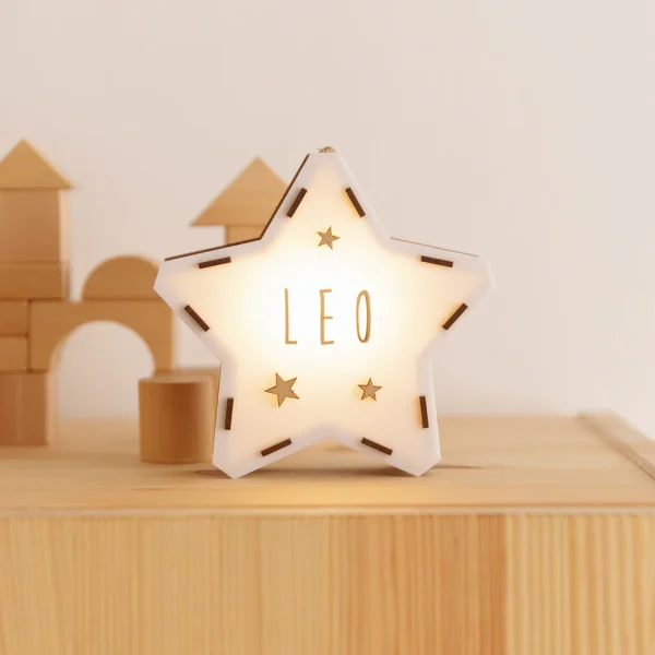 5.webp Houten lampje Ster