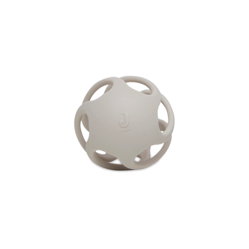 Jollein - Bijtring bal Siliconen Ø 9,5cm Silicone - Nougat