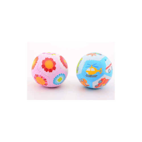 Happy world - Zachte bal roze of blauw