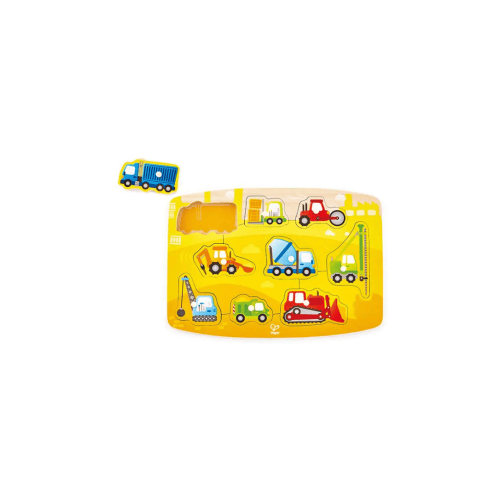 Hape - Constructie Peg puzzel