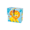 Goki - Wilde dieren kubus puzzel