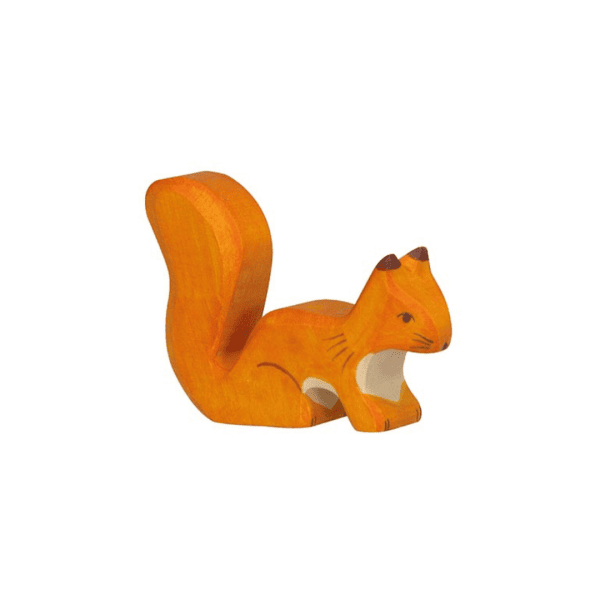 38 Holztiger - Oranje zittende eekhoorn